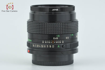 【中古】Canon キヤノン New FD 50mm f/1.4