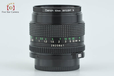 【中古】Canon キヤノン New FD 50mm f/1.4