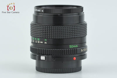 【中古】Canon キヤノン New FD 50mm f/1.4