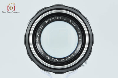 【中古】Nikon ニコン NIKKOR-S Auto 50mm f/1.4
