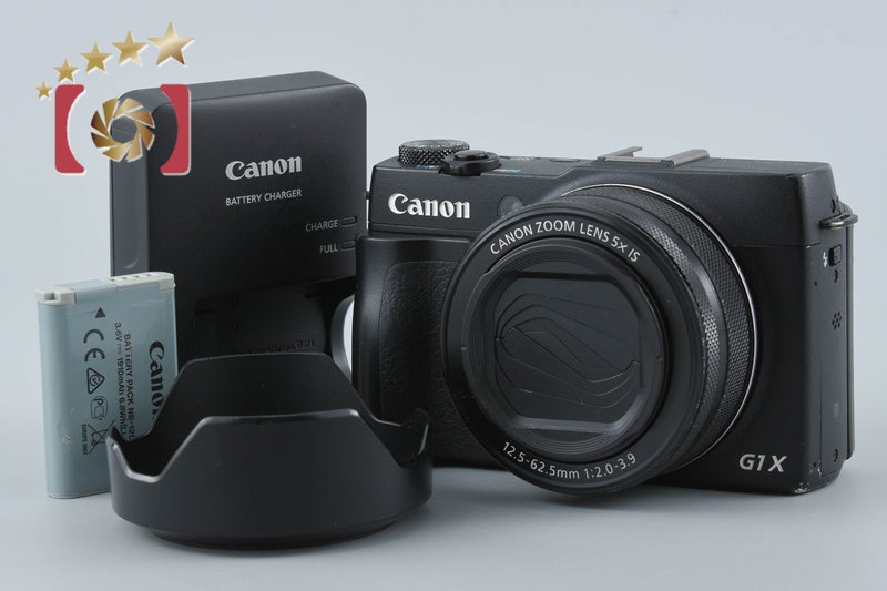 【中古】Canon キヤノン PowerShot G1 X Mark II コンパクトデジタルカメラ