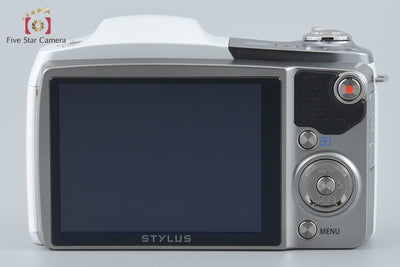 【中古】OLYMPUS オリンパス STYLUS SZ-16 ホワイト コンパクトデジタルカメラ