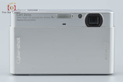 【中古】SONY ソニー Cyber-shot DSC-T77 シルバー デジタルスチルカメラ