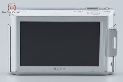【中古】SONY ソニー Cyber-shot DSC-T77 シルバー デジタルスチルカメラ