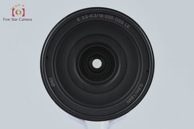 【中古】SONY ソニー E 18-200mm f/3.5-6.3 OSS LE SEL18200LE ブラック