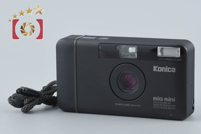 【中古】Konica コニカ BiG mini BM-301 ブラック コンパクトフィルムカメラ