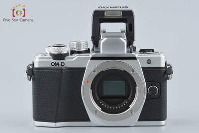【中古】OLYMPUS オリンパス OM-D E-M10 Mark II 14-42mm EZ レンズキット シルバー シャッター回数僅少 元箱付き