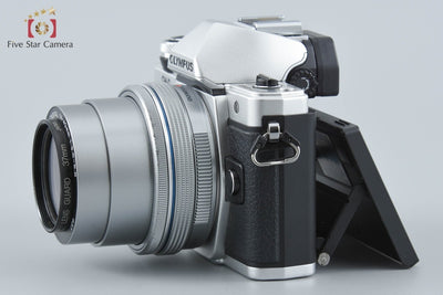 【中古】OLYMPUS オリンパス OM-D E-M10 Mark II 14-42mm EZ レンズキット シルバー シャッター回数僅少 元箱付き