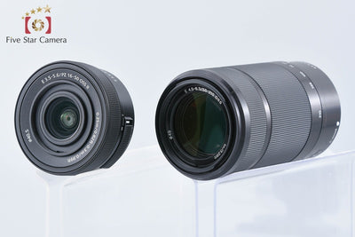 【中古】SONY ソニー α6400 ILCE-6400 ダブルズームレンズキット ブラック シャッター回数僅少 元箱付き 多言語対応