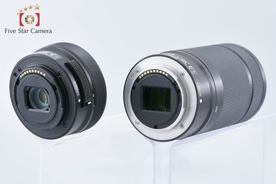 【中古】SONY ソニー α6400 ILCE-6400 ダブルズームレンズキット ブラック シャッター回数僅少 元箱付き 多言語対応
