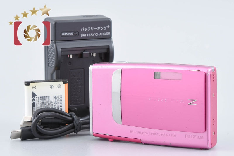 【中古】FUJIFILM 富士フイルム FinePix Z10fd ピンク コンパクトデジタルカメラ