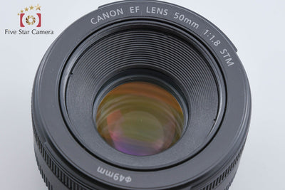 【中古】Canon キヤノン EF 50mm f/1.8 STM 元箱付き