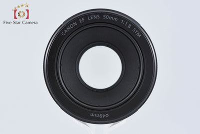 【中古】Canon キヤノン EF 50mm f/1.8 STM 元箱付き