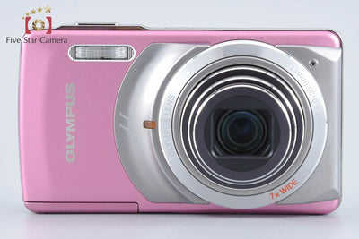 【中古】OLYMPUS オリンパス μ-7010 ピンク コンパクトデジタルカメラ 元箱付き