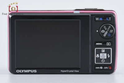 【中古】OLYMPUS オリンパス μ-7010 ピンク コンパクトデジタルカメラ 元箱付き