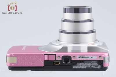 【中古】OLYMPUS オリンパス μ-7010 ピンク コンパクトデジタルカメラ 元箱付き