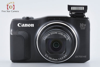 【中古】Canon キヤノン PowerShot SX700 HS ブラック コンパクトデジタルカメラ