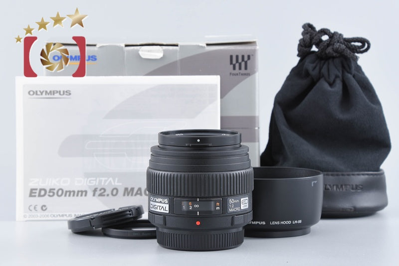 【中古】OLYMPUS オリンパス ZUIKO DIGITAL ED 50mm f/2 Macro 元箱付き