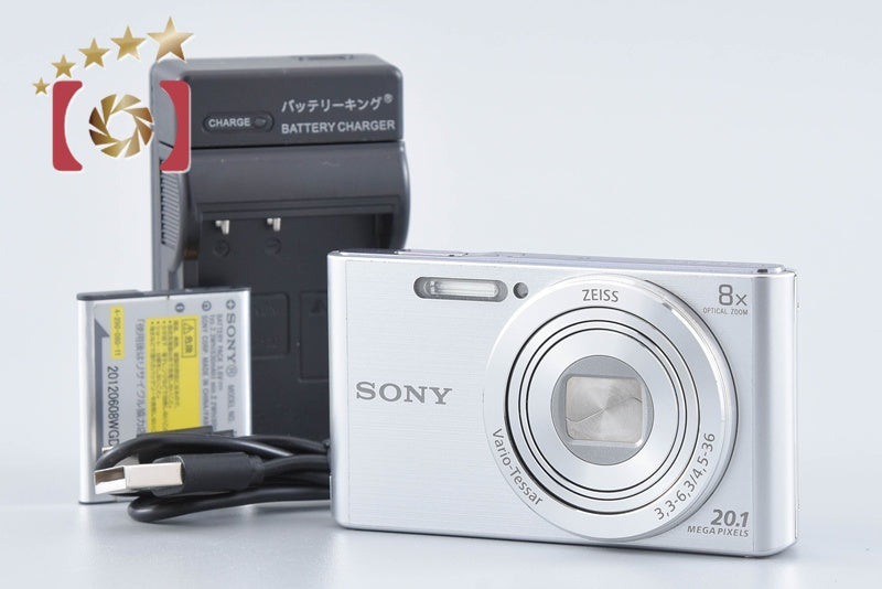 【中古】SONY ソニー Cyber-Shot DSC-W830 シルバー コンパクトデジタルカメラ