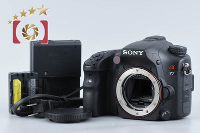 【中古】SONY ソニー α77 SLT-A77V デジタル一眼カメラ