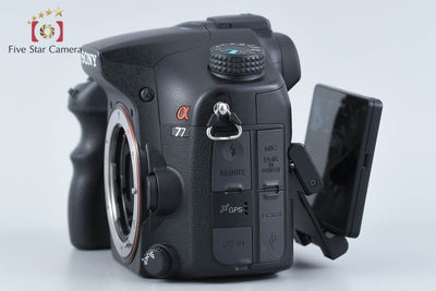 【中古】SONY ソニー α77 SLT-A77V デジタル一眼カメラ
