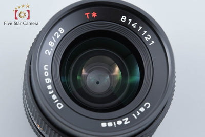 【中古】CONTAX コンタックス Carl Zeiss Distagon 28mm f/2.8 T* MMJ