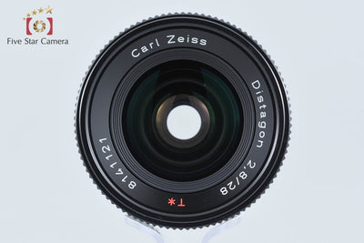 【中古】CONTAX コンタックス Carl Zeiss Distagon 28mm f/2.8 T* MMJ