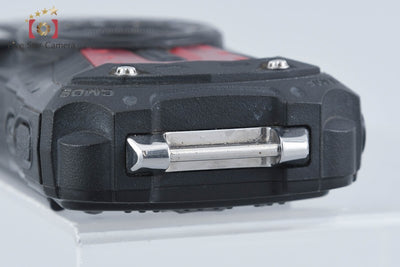 【中古】RICOH リコー PENTAX ペンタックス WG-60 レッド 防水アクションカメラ 元箱付き