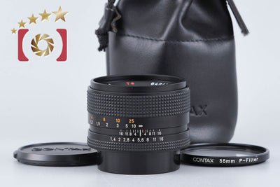 【中古】CONTAX コンタックス Carl Zeiss Planar 50mm f/1.4 T* AEJ