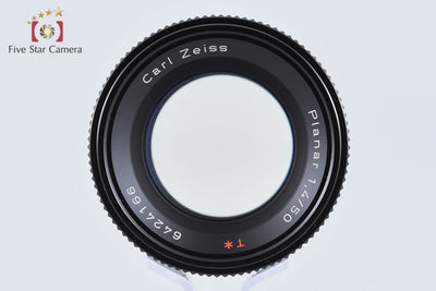 【中古】CONTAX コンタックス Carl Zeiss Planar 50mm f/1.4 T* AEJ