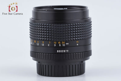 【中古】MINOLTA ミノルタ New MD 50mm f/1.2