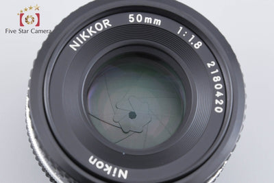 【中古】Nikon ニコン Ai-S NIKKOR 50mm f/1.8