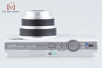 【中古】Canon キヤノン IXY 430F シルバー コンパクトデジタルカメラ