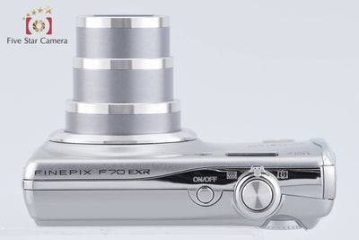 【中古】FUJIFILM 富士フイルム FinePix F70EXR シルバー コンパクトデジタルカメラ
