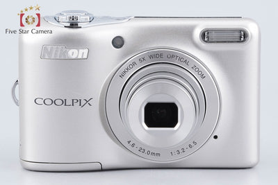 【中古】Nikon ニコン COOLPIX L32 シルバー コンパクトデジタルカメラ