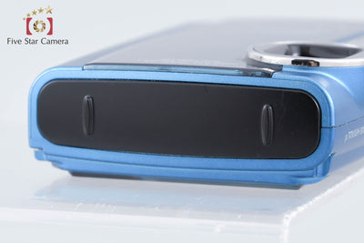 【中古】OLYMPUS オリンパス μ TOUGH-3000 ブルー コンパクトデジタルカメラ シャッター回数僅少
