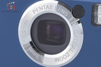【中古】PENTAX ペンタックス Optio WPi ネイビーブルー 防水デジタルカメラ