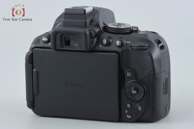 【中古】Nikon ニコン D5300 AF-P ダブルズームキット ブラック シャッター回数僅少 元箱付き