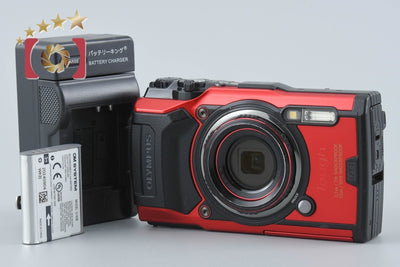 【中古】OLYMPUS オリンパス TOUGH TG-6 レッド コンパクトデジタルカメラ