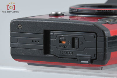 【中古】OLYMPUS オリンパス TOUGH TG-6 レッド コンパクトデジタルカメラ