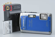 【中古】OLYMPUS オリンパス TOUGH TG-610 ブルー コンパクトデジタルカメラ