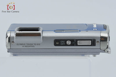 【中古】OLYMPUS オリンパス TOUGH TG-610 ブルー コンパクトデジタルカメラ
