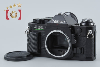 【中古】Canon キヤノン AE-1 PROGRAM ブラック フィルム一眼レフカメラ