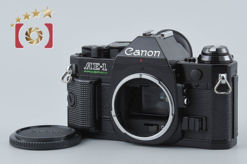 【中古】Canon キヤノン AE-1 PROGRAM ブラック フィルム一眼レフカメラ