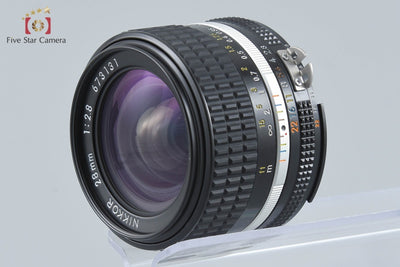 【中古】Nikon ニコン Ai-S NIKKOR 28mm f/2.8