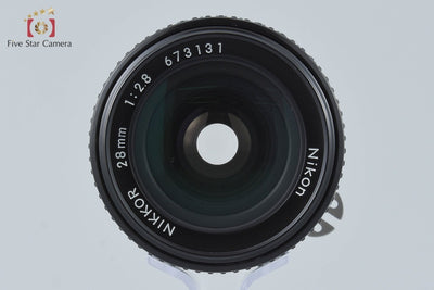 【中古】Nikon ニコン Ai-S NIKKOR 28mm f/2.8