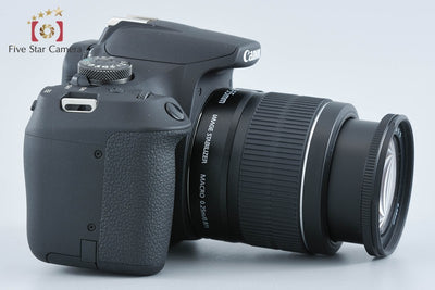 【中古】Canon キヤノン EOS Rebel T7 EF-S 18-55 IS II レンズキット シャッター回数僅少