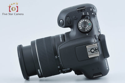 【中古】Canon キヤノン EOS Rebel T7 EF-S 18-55 IS II レンズキット シャッター回数僅少