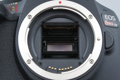 【中古】Canon キヤノン EOS Rebel T7 EF-S 18-55 IS II レンズキット シャッター回数僅少