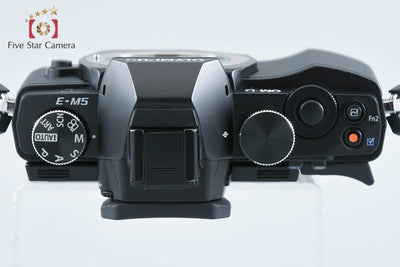 【中古】OLYMPUS オリンパス OM-D E-M5 ブラック ミラーレス一眼カメラ